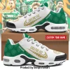 Celtic FC Personalized Custom Name Green and White Athletic Air Cushion Running Shoes