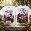 Snoopy and Peanuts Gang Wizards of Waverly Place Magic Double-Sided Graphic T-Shirt