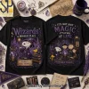 Snoopy and Peanuts Gang Wizards of Waverly Place Magic Double-Sided Graphic T-Shirt