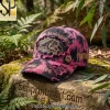 Penrith Panthers NRL 60th Anniversary 1966-2026 Commemorative Pink Black Distressed Tie Dye Baseball Cap