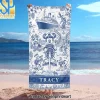 Jaws Movie Vintage Toile De Jouy Personalized Beach Towel Jaws Movie Vintage Toile De Jouy Personalized Beach Towel