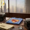 Classic Superman S-Shield Logo Graphic White T-Shirt Classic Superman S-Shield Logo Graphic White T-Shirt