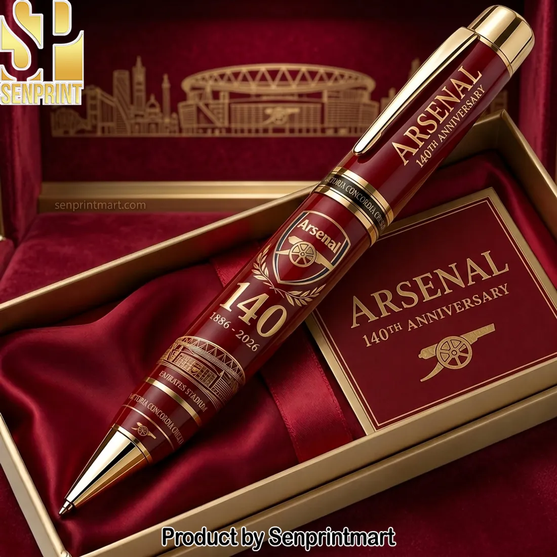 Arsenal FC 140th Anniversary Limited Edition Luxury Ballpoint Pen