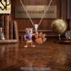 Auburn Tigers Aubie the Tiger Iced Out Crystal Pendant Necklace Auburn Tigers Aubie the Tiger Iced Out Crystal Pendant Necklace