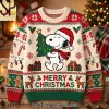 Peanuts Snoopy Tangled Tinsel Time Merry Christmas Ugly Christmas Sweater