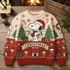 Peanuts Snoopy Tangled Tinsel Time Merry Christmas Ugly Christmas Sweater