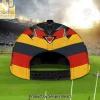 Adelaide Crows AFL Premium Mascot Graphic All Over Print Adjustable Baseball Cap