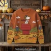 Peanuts Snoopy Autumn Harvest Pumpkin Vintage Knit Sweater Peanuts Snoopy Autumn Harvest Pumpkin Vintage Knit Sweater