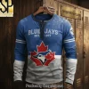 White Glowing Heart Design Long Sleeve Shirt