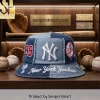 New York Yankees Navy Blue Embroidered Classic Fan Bucket Hat New York Yankees Navy Blue Embroidered Classic Fan Bucket Hat