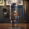 Toronto Blue Jays 3D Embossed Baseball Fan Insulated Handle Tumbler Toronto Blue Jays 3D Embossed Baseball Fan Insulated Handle Tumbler