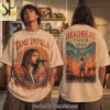 Ed Sheeran Loop Tour 2026 Vintage Washed Double Sided Concert Graphic T-Shirt