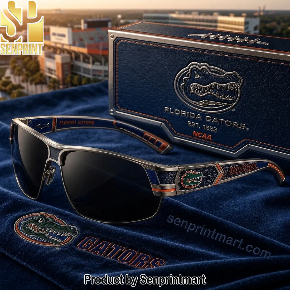 Florida Gators NCAA Premium Metal Frame Sport Sunglasses