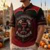 Wisconsin Badgers Badger The Boogeyman Halloween Premium 3D Embossed T-Shirt Wisconsin Badgers Badger The Boogeyman Halloween Premium 3D Embossed T-Shirt