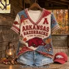 Florida State Seminoles Seminole Pride Autumn Patchwork V-neck Shirt Florida State Seminoles Seminole Pride Autumn Patchwork V-neck Shirt