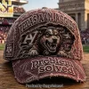 Ohio State Buckeyes Brutus Mascot Vintage Distressed Embroidered Baseball Cap Ohio State Buckeyes Brutus Mascot Vintage Distressed Embroidered Baseball Cap