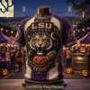 Florida State Seminoles Halloween Pumpkin 3D Embossed T-Shirt Florida State Seminoles Halloween Pumpkin 3D Embossed T-Shirt