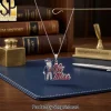 University of Florida Gators Diamond Mascot F Pendant Necklace