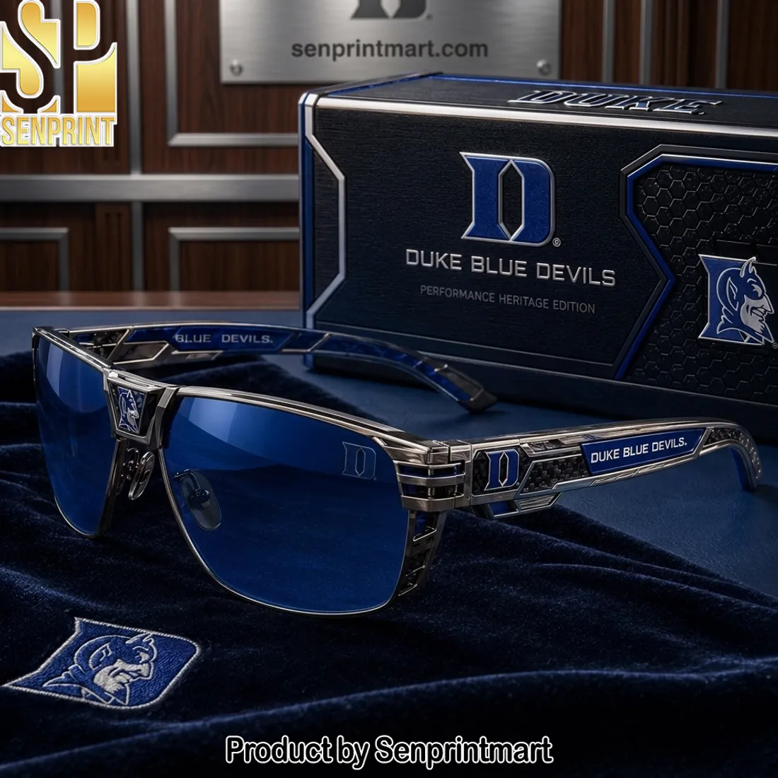 Duke Blue Devils Performance Heritage Edition Premium Sunglasses