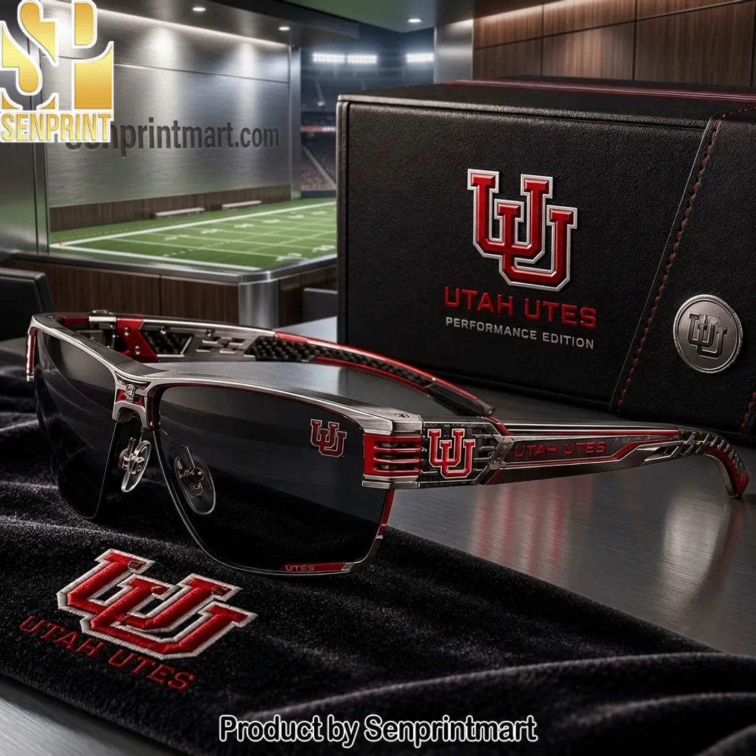 Utah Utes Performance Edition Premium Sport Sunglasses