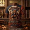 Clemson Tigers All In Halloween Spooky Vampire Orange 3D Embossed Shirt Clemson Tigers All In Halloween Spooky Vampire Orange 3D Embossed Shirt