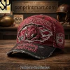 Ole Miss Rebels Landshark Problem Solved Distressed Denim Vintage Cap Ole Miss Rebels Landshark Problem Solved Distressed Denim Vintage Cap