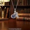 Oklahoma Sooners Iced Out Sooner Schooner Pendant Necklace Oklahoma Sooners Iced Out Sooner Schooner Pendant Necklace