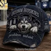Penn State Nittany Lions Roaring Lion Distressed Denim Baseball Cap Penn State Nittany Lions Roaring Lion Distressed Denim Baseball Cap