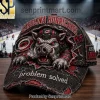 UConn Huskies Aggressive Husky 3D Distressed Denim Baseball Cap UConn Huskies Aggressive Husky 3D Distressed Denim Baseball Cap