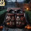 North Carolina Tar Heels Haunted Halloween Comfort Clogs
