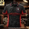 Fleetwood Mac Vintage Mystical Embossed Polo Shirt