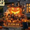 Indiana Pacers Halloween Horror Character Solar Garden Light
