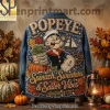 Snoopy Cozy Fall Vibes Pearl Embroidered Autumn Denim Jacket