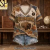 The Wizard of Oz There’s No Place Like Fall Embroidered V-Neck Shirt