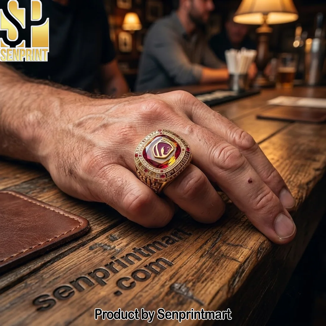 Brisbane Broncos NRL 38th Anniversary Commemorative Luxury Replica Championship Ring