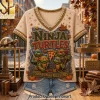 JAWS Amity Island Terror From The Deep Premium V-neck Shirt JAWS Amity Island Terror From The Deep Premium V-neck Shirt