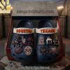 Indianapolis Colts Halloween Game Day Haunt Custom Clogs