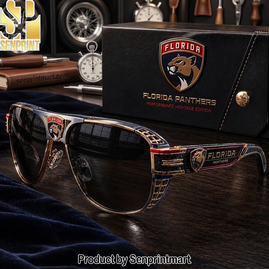 Florida Panthers Performance Heritage Edition Premium Sunglasses