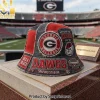 LSU Tigers Patchwork Denim Embroidered Bucket Hat LSU Tigers Patchwork Denim Embroidered Bucket Hat
