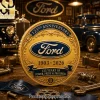 Ford 123rd Anniversary 1903-2026 Gold Embossed V8 Model T Vintage Car Collectible Commemorative Coin