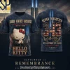 Hello Kitty September 11 Never Forgotten Memorial Twin Towers 343 Tribute Patriotic 3D T-Shirt