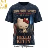 Hello Kitty September 11 Never Forgotten Memorial Twin Towers 343 Tribute Patriotic 3D T-Shirt