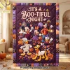 Disney Mickey and Friends Boo-Tiful Night Halloween Quilt Blanket