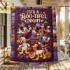 Disney Mickey and Friends Boo-Tiful Night Halloween Quilt Blanket