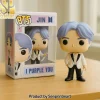 BTS K-Pop Chibi Member I Purple You Edition Cute Collectible Vinyl Figure