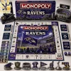 Baltimore Ravens NFL Monopoly Deluxe Collector Edition Premium Board Game