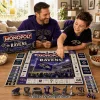 Baltimore Ravens NFL Monopoly Deluxe Collector Edition Premium Board Game