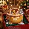 Personalized Winnie the Pooh and Friends Honey Pot Christmas Holiday Gift Acrylic Ornament