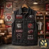 Bob Dylan Forever Young Vintage Rock Graphic Premium Denim Vest Bob Dylan Forever Young Vintage Rock Graphic Premium Denim Vest