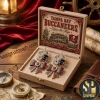 Washington Commanders Crystal Helmet and Bow Dangle Earrings Washington Commanders Crystal Helmet and Bow Dangle Earrings